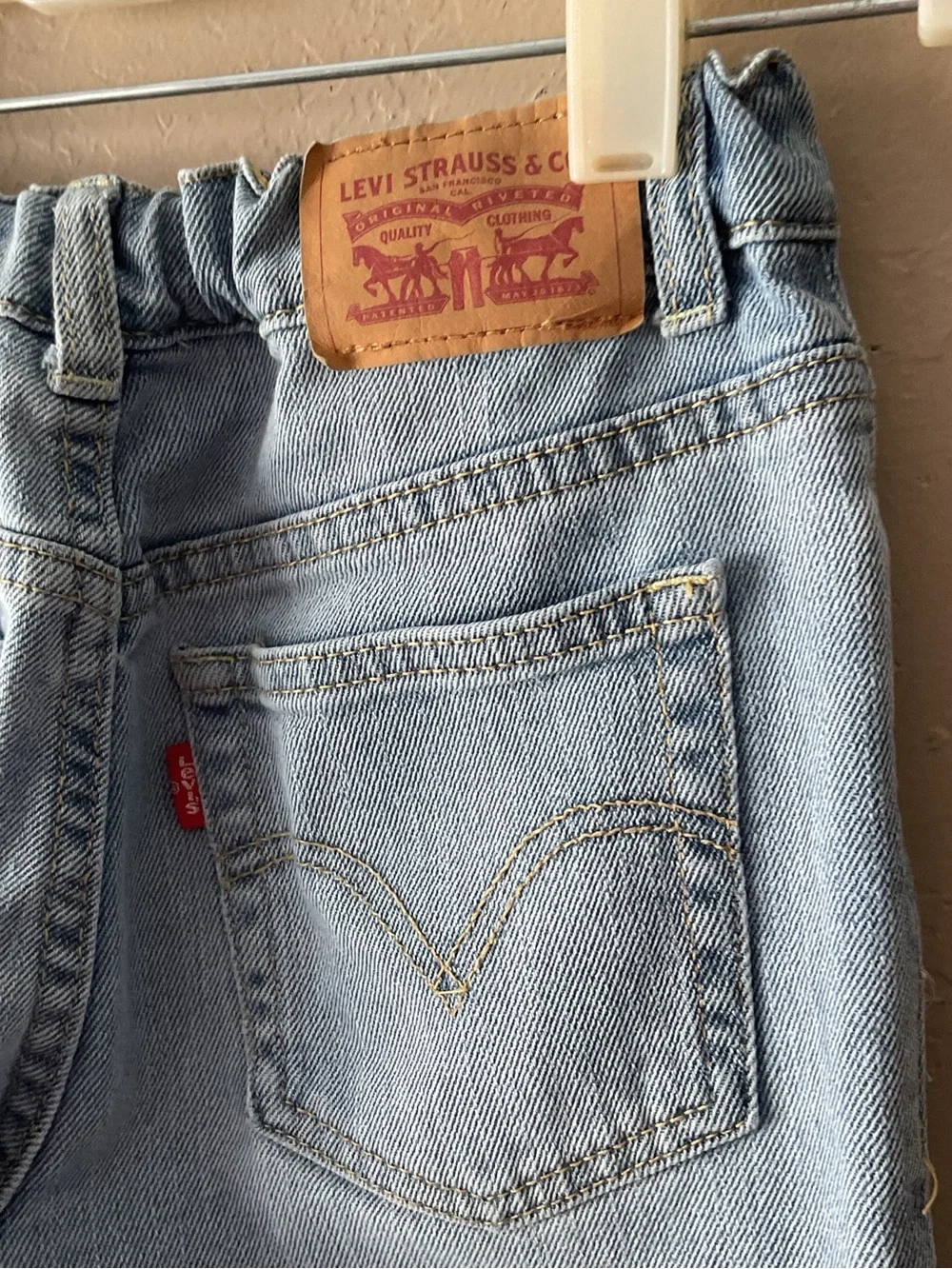 Levi's Light Blue Kids Straight-Leg Jeans